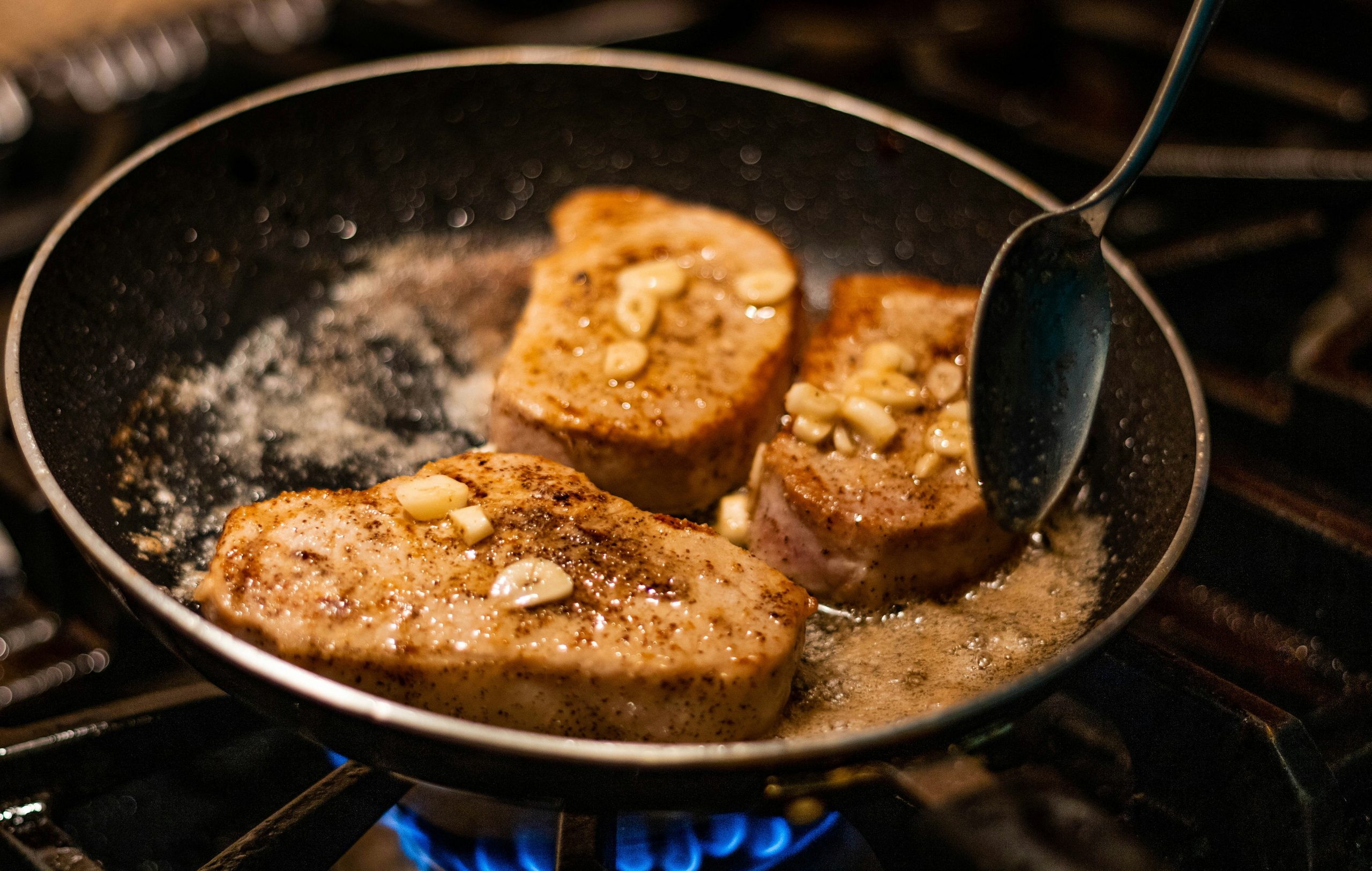 Smothered Pork Chops - Villari Foods